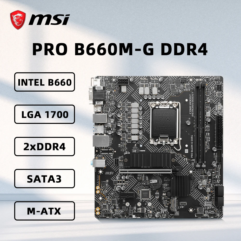 Msi Pro B660M-G DDR… - image