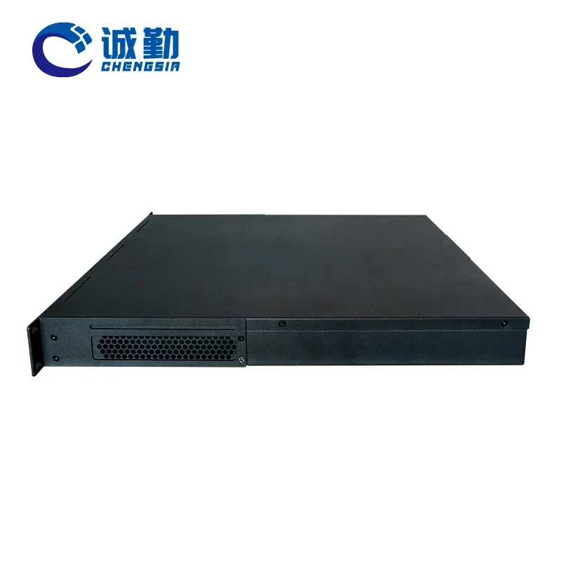 OEM 12th Gen 1U Rack Mount Case 4 x SFP 10G 6 Lan Core i3 i5 i7 Industrial Pfsense Firewall Appliance Mini Pc 1U Server Chasis