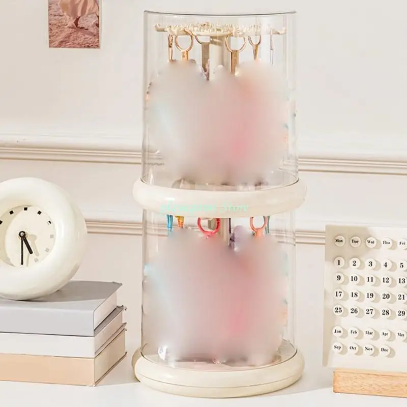 

Y88A Компактный вращающийся дисплей с углами обзора на 360 градусов для небольших коллекционных предметов Коробка из с к пальцев