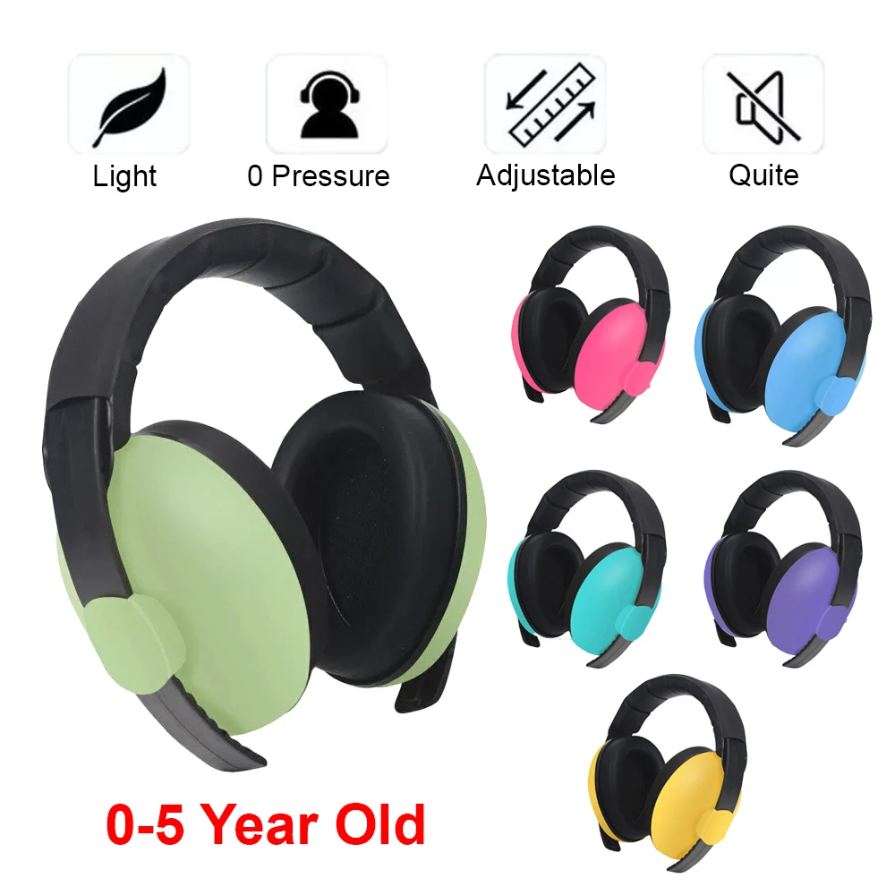 

Anti Noise Baby Headphones Hight Quality Kids Ear Protection Earmuffs Reduction Soundproof Headphones Children Protective