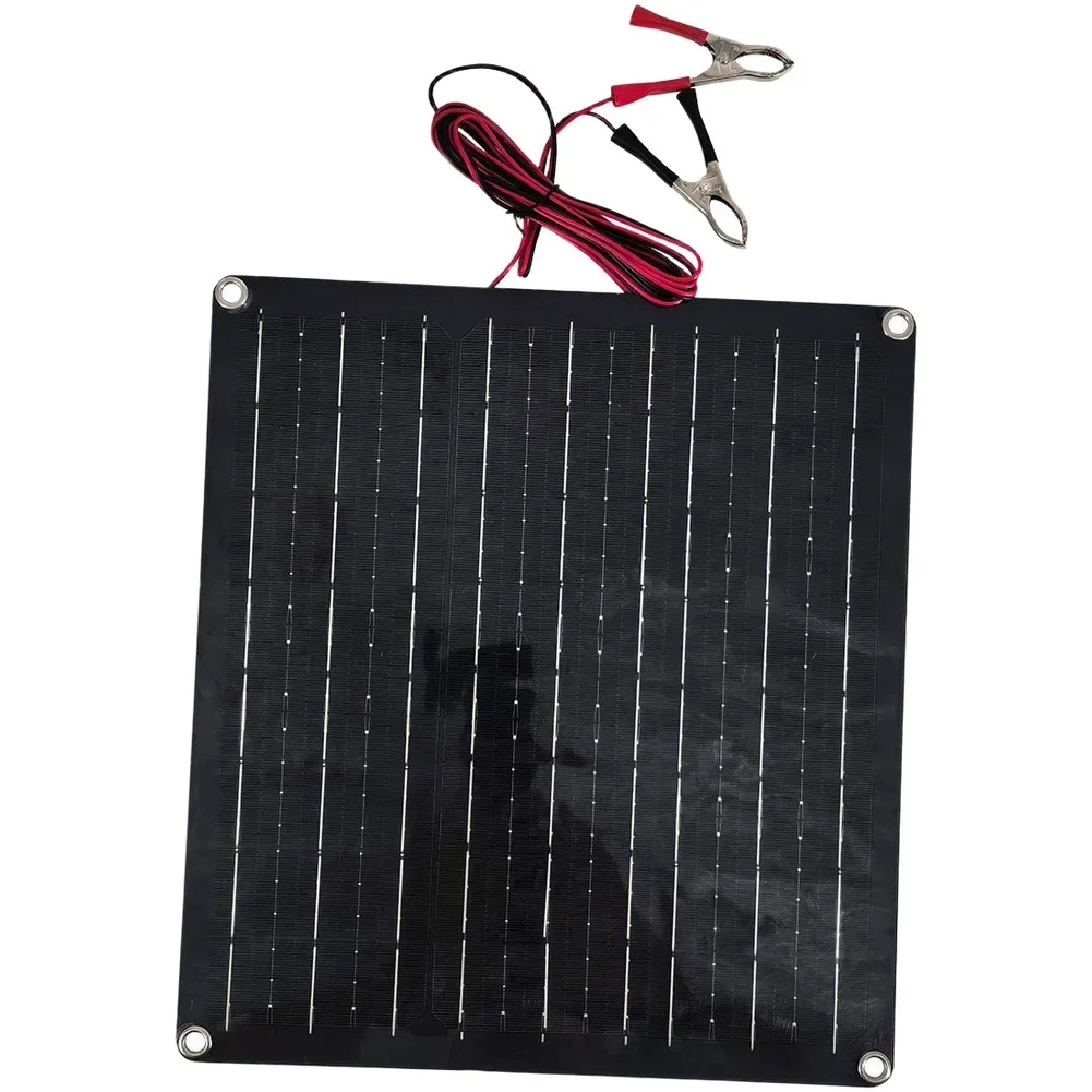 12v-charging-20w-solar-panel-outdoor-charging-charge-status-display-compact-portable-design-monocrystalline-solar-panel
