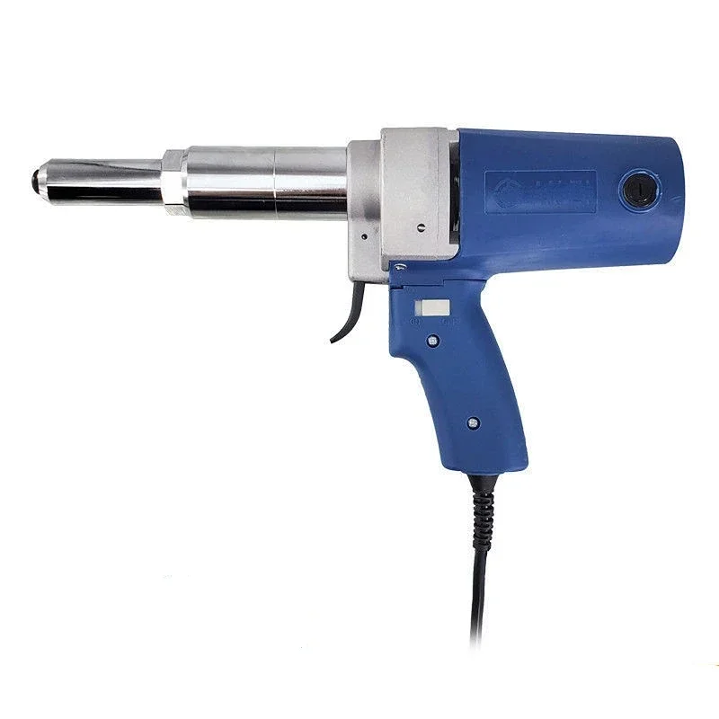 7000N Portable Electric Riveter Gun Riveting Tools  220V Handheld Electric Stainless Steel Core Pull Rivet Guns Machine Tools