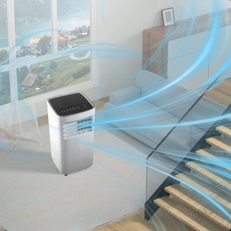 

Портативный блок переменного тока 3500 Вт/3300 Вт со встроенным осушителем и функциями вентилятора. Мобильный кондиционер объемом 250 кв. футов.