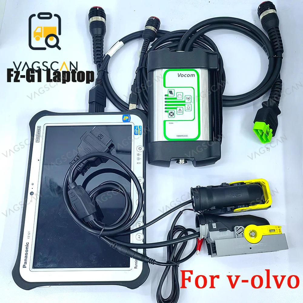 

Ecu test cable ECU program For FZG1 Tablet Truck Diagnostic Vocom Interface Excavator Diagnostic Tool For Vo-lvo/Renault/Mack