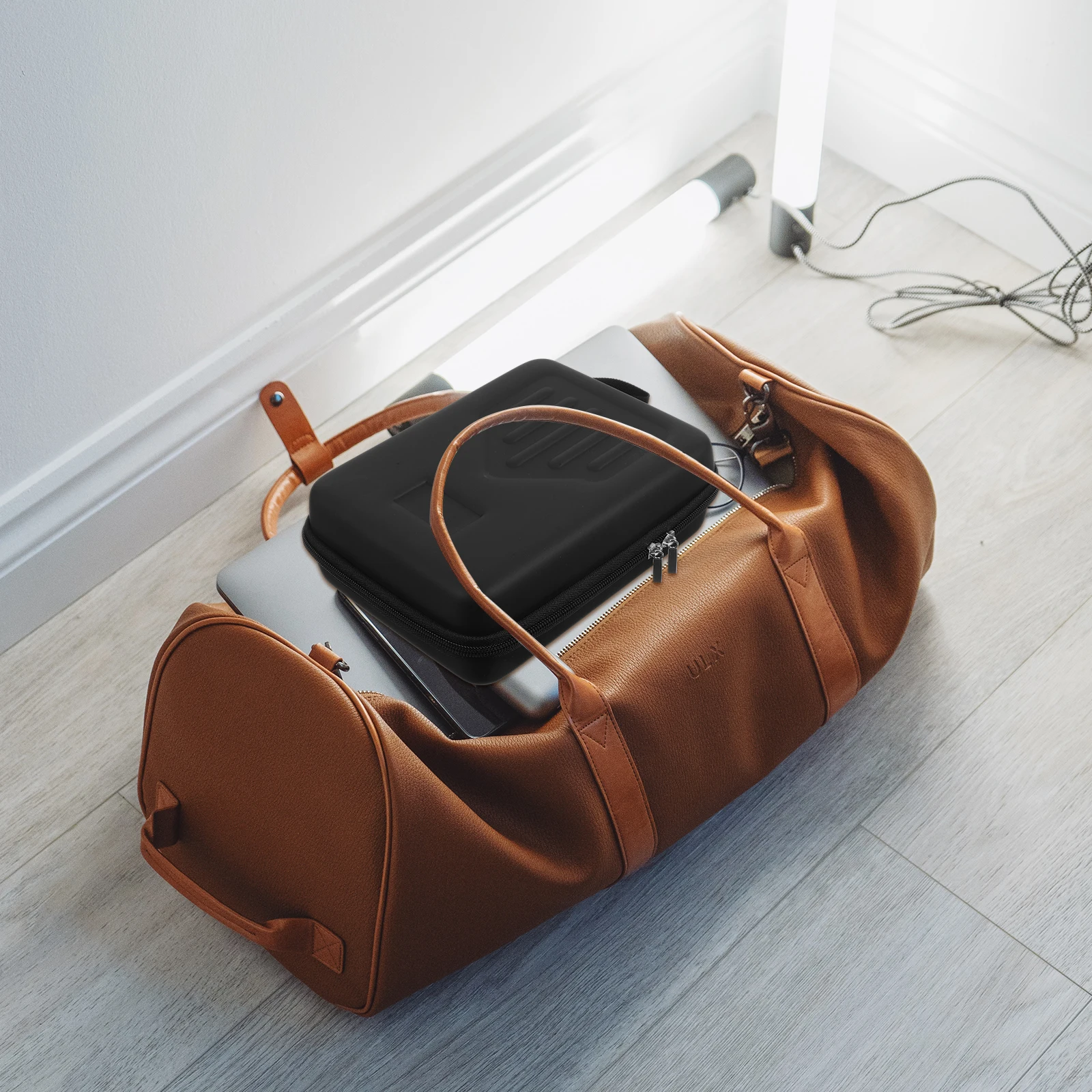

EVA Canvas Kalimba Bag Piano Finger Storage Case Thumb Kalimbas Pocket Child Carrying Anti Pressure Fall Protection Portable
