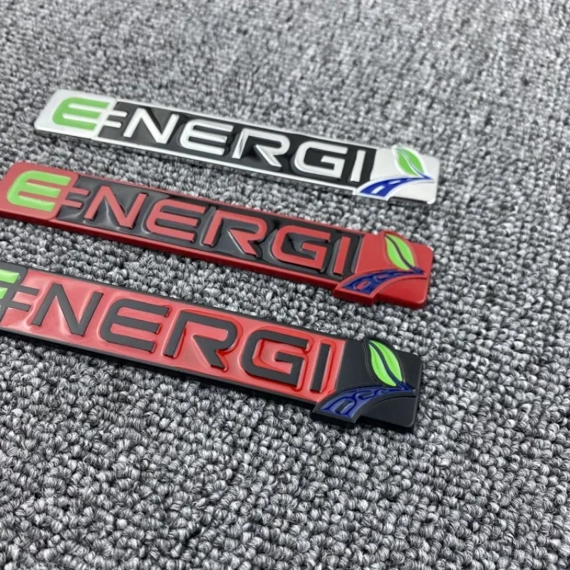 3D Metal ENERGI Car Body Trunk Sticker Badge Decal for Mercedes Benz Jeep Mazda MG Jaguar Toyota Hyundai Honda Volvo Audi