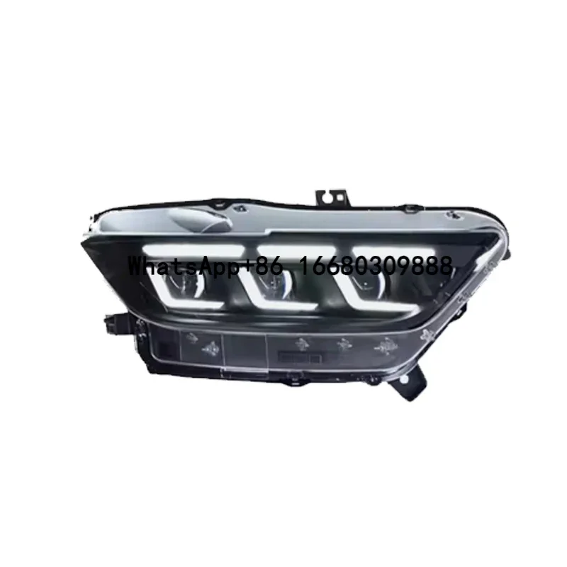 Car Styling Head Lamp for Ford Mustang Headlights 2015-2017 Mustang LED Headlight DRL Hid Bi Xenon Auto Accessories