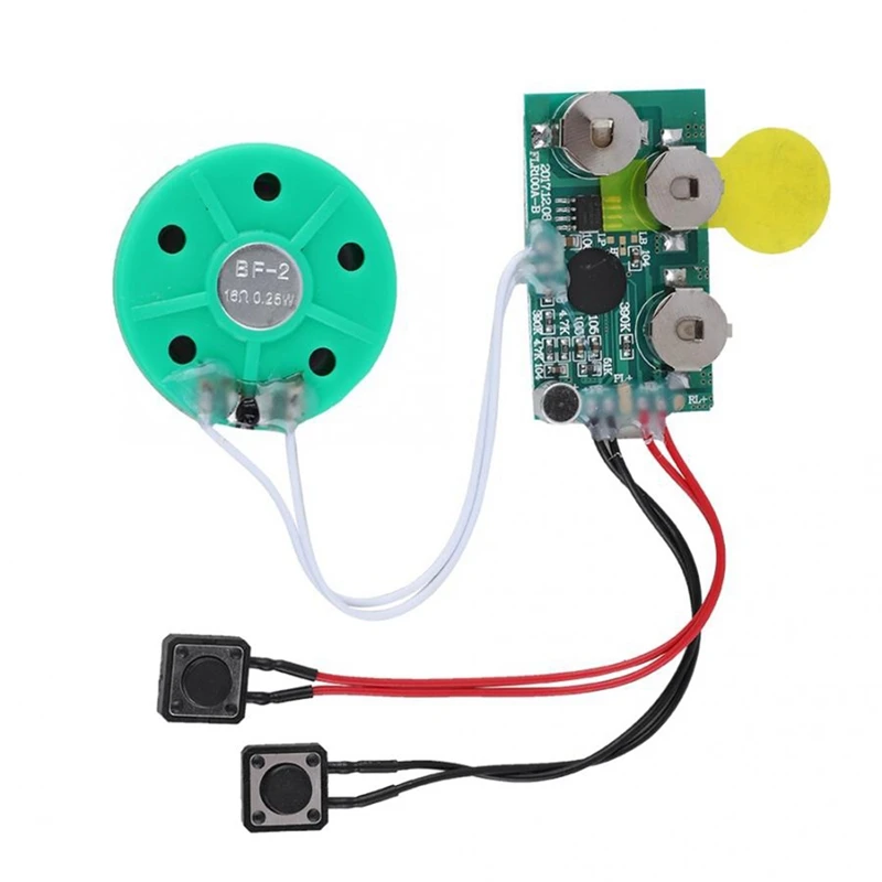 

DIY Voice Module Card 4 Minutes Recording Playback Voice Sound Chip Voice Greeting Card For Holiday Luggage Replacement