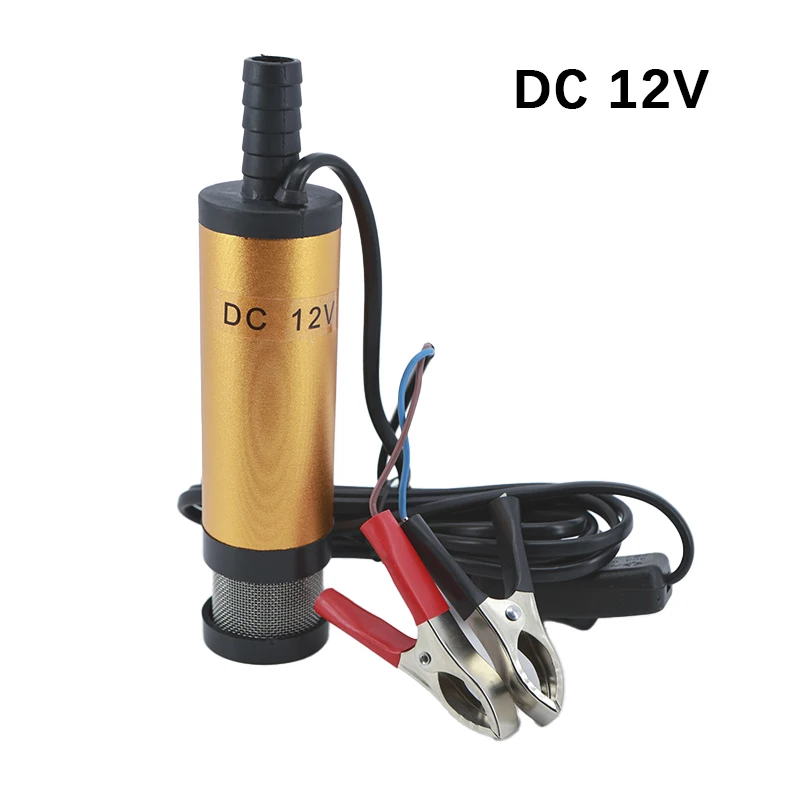 

12 В автомобильный топливный насос для замены масла 12 л/мин, электрические дизельные инструменты для перекачки воды с переключателем, аксессуары для лодки, морского прицепа, грузовика
