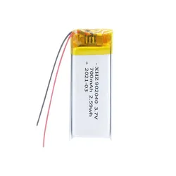 New 902040 3.7V 700mAh Lithium Polymer LiPo Rechargeable Battery For Flashlight Humidifier Electric Toy