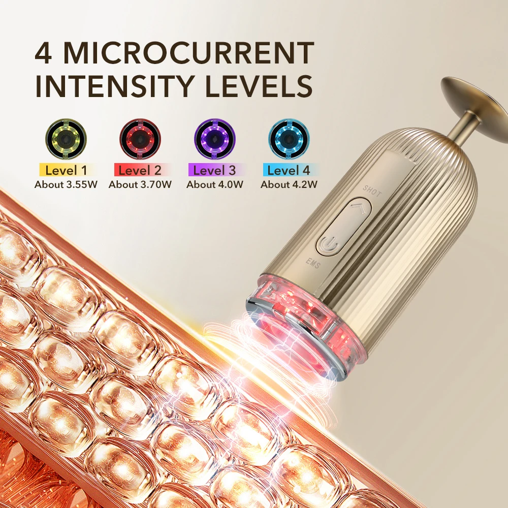 Multi-functional Face Beauty Device Microcurrent Vacuum Suction V-Face Lifting Negative Pressure Suction Anti Wrinkle Tightening
