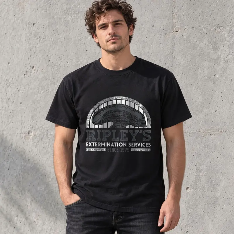 Alien Movie Ellen Ripley Graphic T-Shirt Retro Sci-Fi LV-426 Wayland-Yutani Horror Xenomorph Unisex Vintage Short-Sleeve Tee