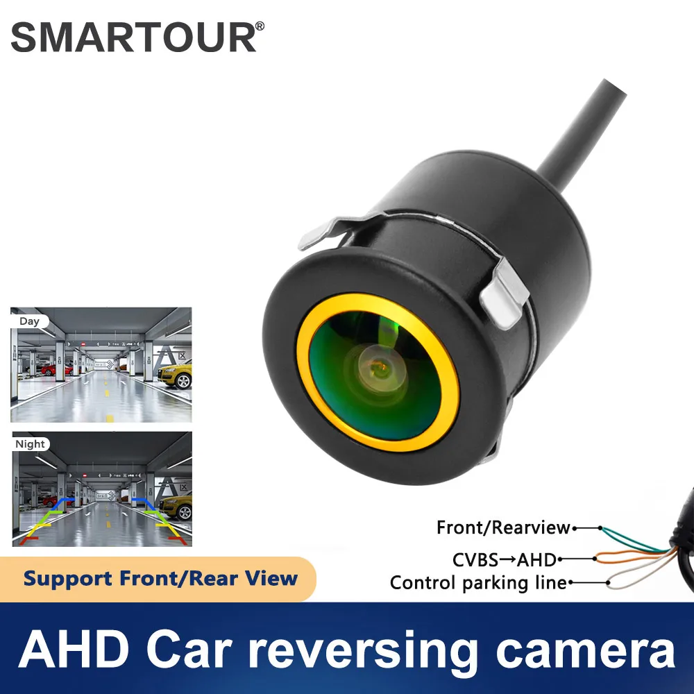 

AHD CCD Golden 170 Degree Fisheye Lens New High-definition Night Vision Reversing Camera Universal Night Vision Rear View Camera