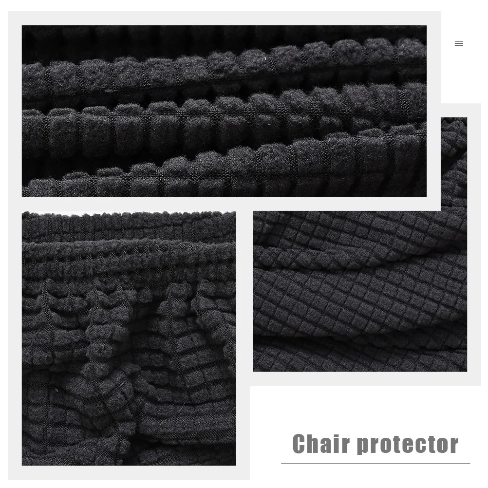 

1Set Elastic Chair Slipcover for Computer Gaming Chair Stretchable Protector Cover Seat and Armrest Washable Anti-Fade Easy
