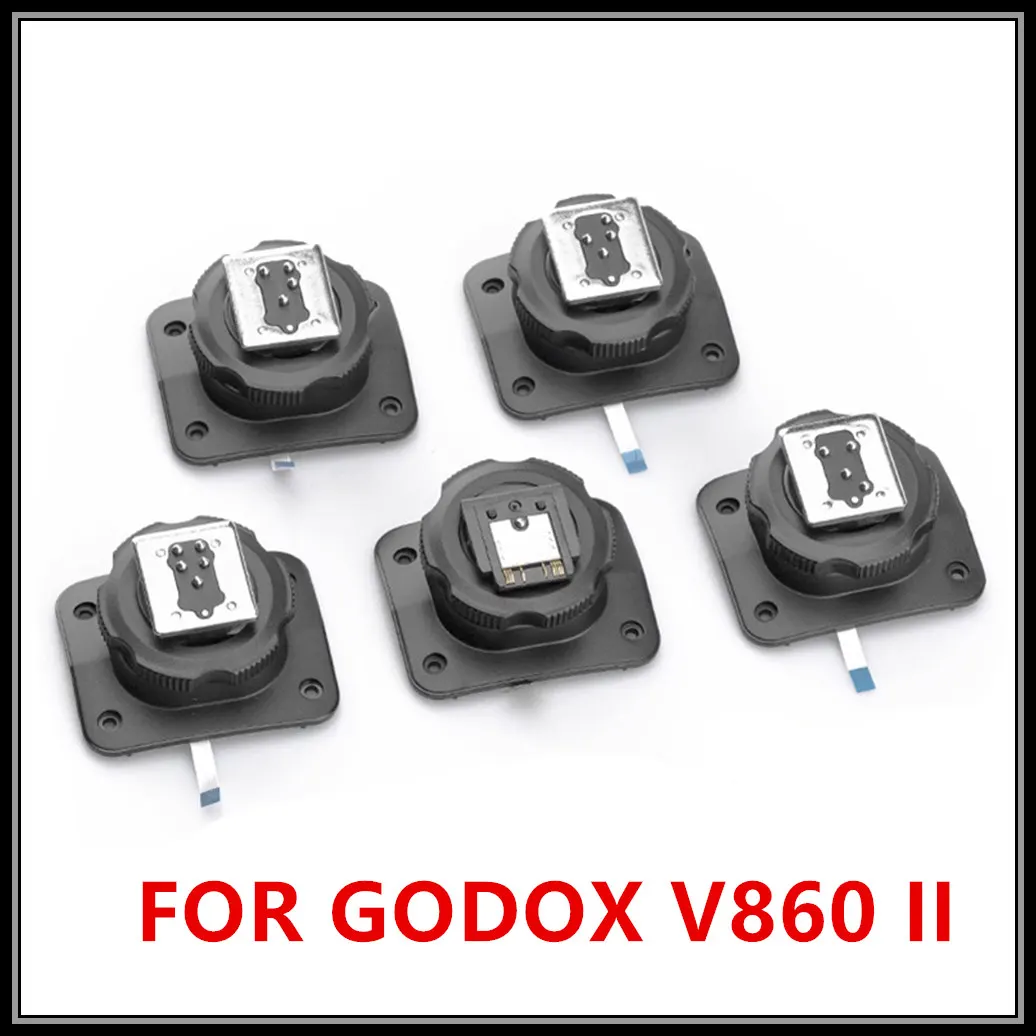 Für godox v860ii v860iic v860iin v860iis v860iif v860iio v860iip Flash Hotshoe Blitzschuh Heck halterung Basis Fuß halterung Blitzlicht
