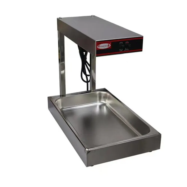 

Commercial Churros Warmer Showcase Potato Chips Fried Chicken Electric Food Display