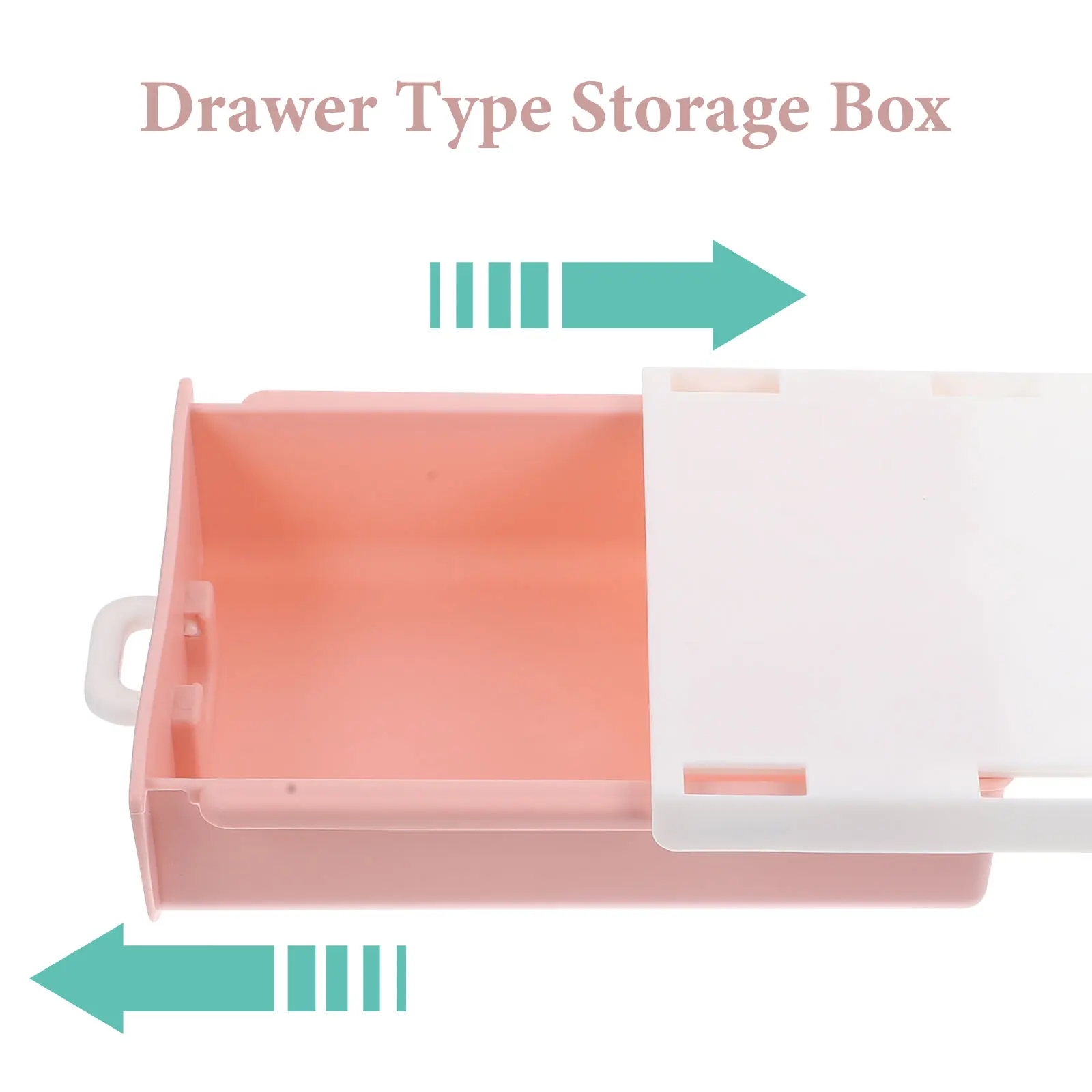 

SHOWERORO Desk Drawer Organizer Adhesive Under Desk Shelf Storage Home Office Accessory Multifunctional