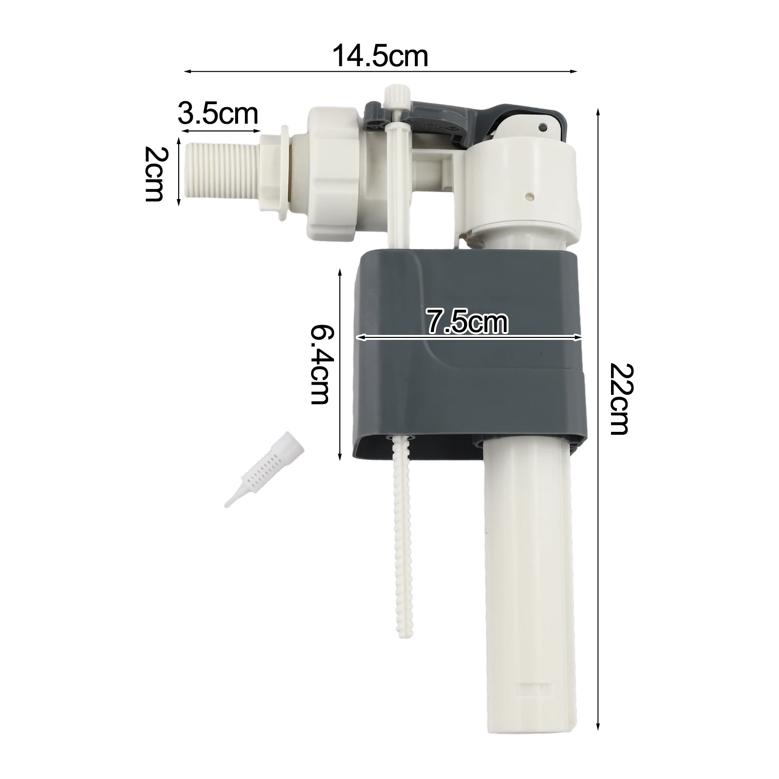 Convenient Water System G1 2 In Bathroom Water Tank Valve Bathroom Inlet Valve Efficient Water Flow Control For Modern Toilets