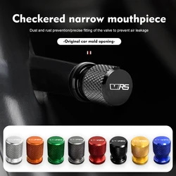 Car Wheel Tire Valve Cap Stem Air Cover Motorbike Accessories For Skoda VRS Octavia 2 3 Kamiq MK3 Kodiaq Karoq Superb Fabia