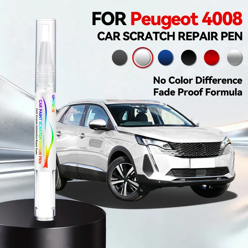 

Ручка для ремонта автомобильной краски, средство для удаления царапин, аксессуары для самостоятельного ремонта авто, для Peugeot 4008, синий EDZ, белый KWE, черный KTV, красный, серый ERH