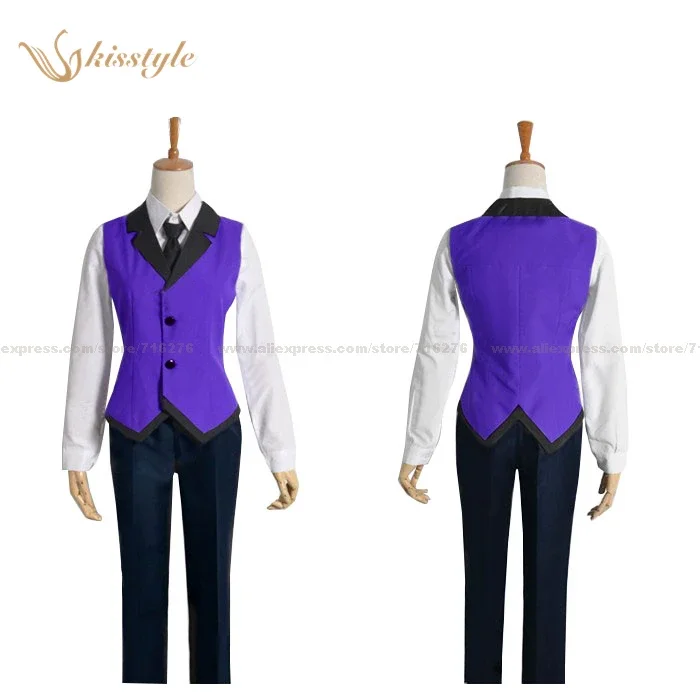 Kisstyle Fashion Devils and Realist Kevin Cecil Uniform Cosplay Tuxedo Clothing Costume