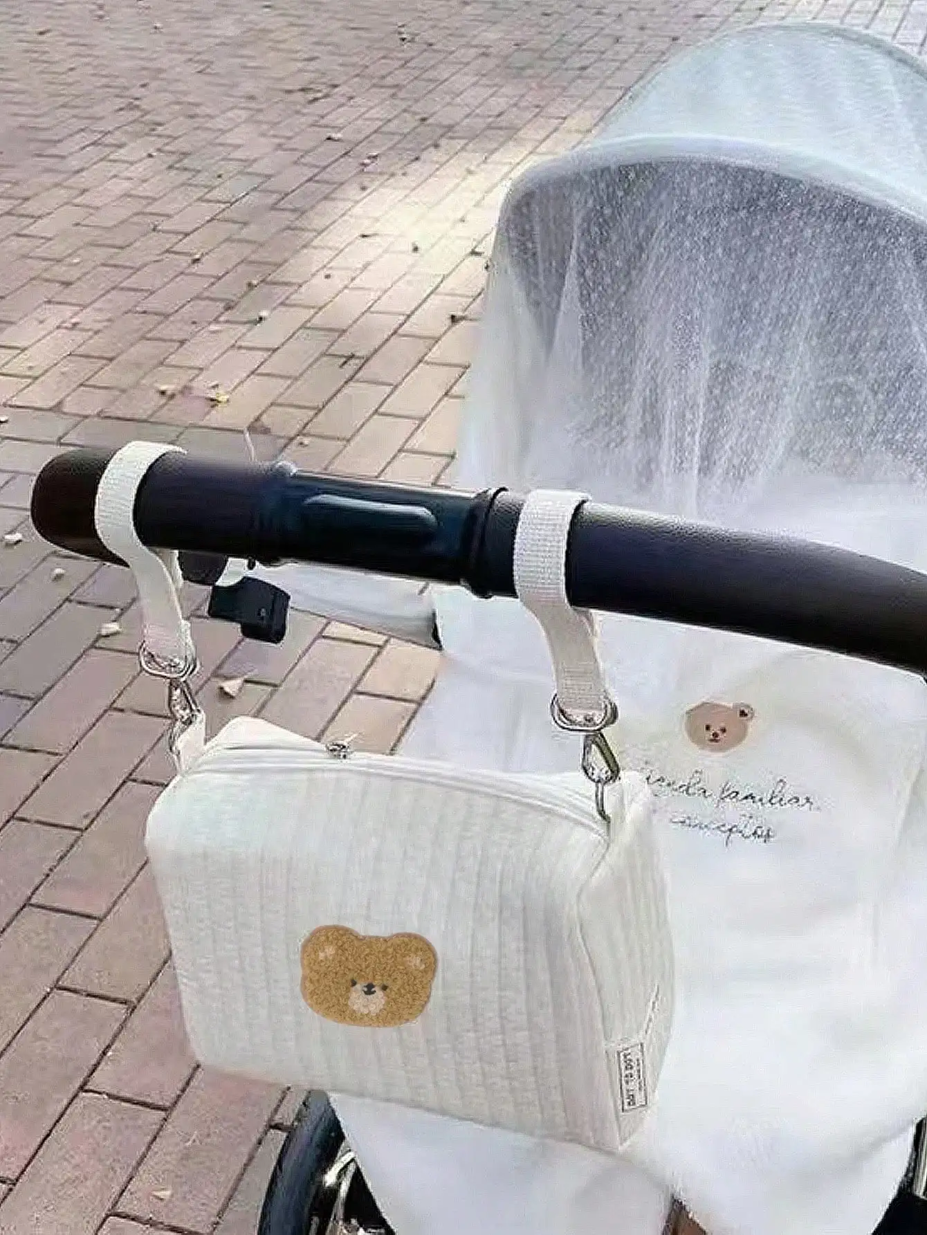 Ins Handheld Mommy Bag Going Out Bottle Storage Bag Baby Cart Storage Hanging Bag Baby Cart Storage Hanging Bag