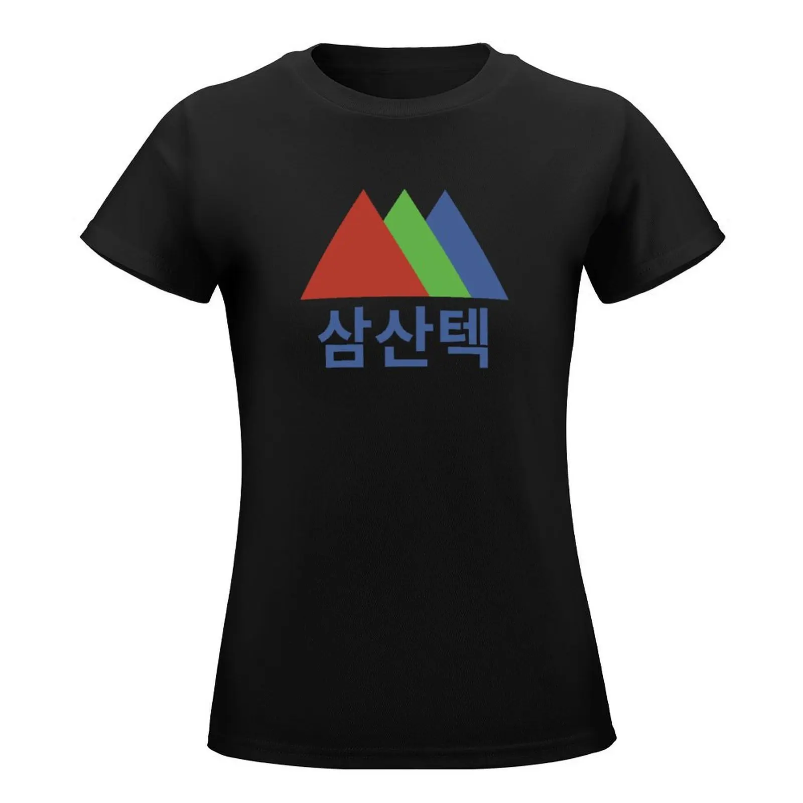 Start-Up - SAMSAN TECH (Hangul) T-Shirt anime clothes Female clothing t shirts for Womens