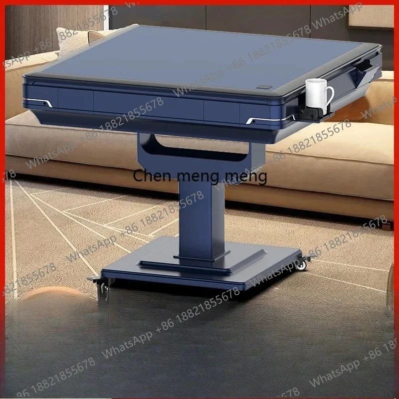 Gran oferta, mesa de mahjong plegable completamente automática y mesa de comedor