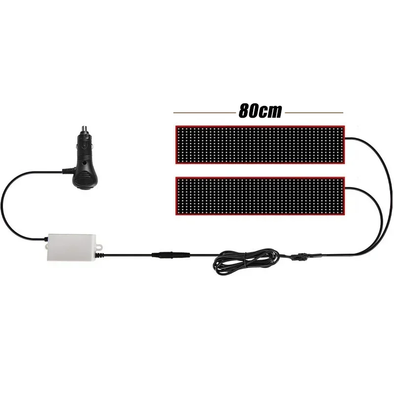2 Tiras LED Tipo "ojos De Diablo" Para Parabrisas De Camión | 23 Pulgadas, Control Remoto Y App, Impermeable
