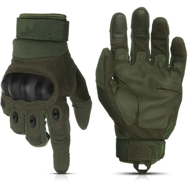Taktische Touchscreen-Handschuhe für Outdoor, Paintball, Schießen, Airsoft, Kampf, Jagd, Arbeit, Sport, Radfahren, Rutschfeste Vollfinger-Handschuhe