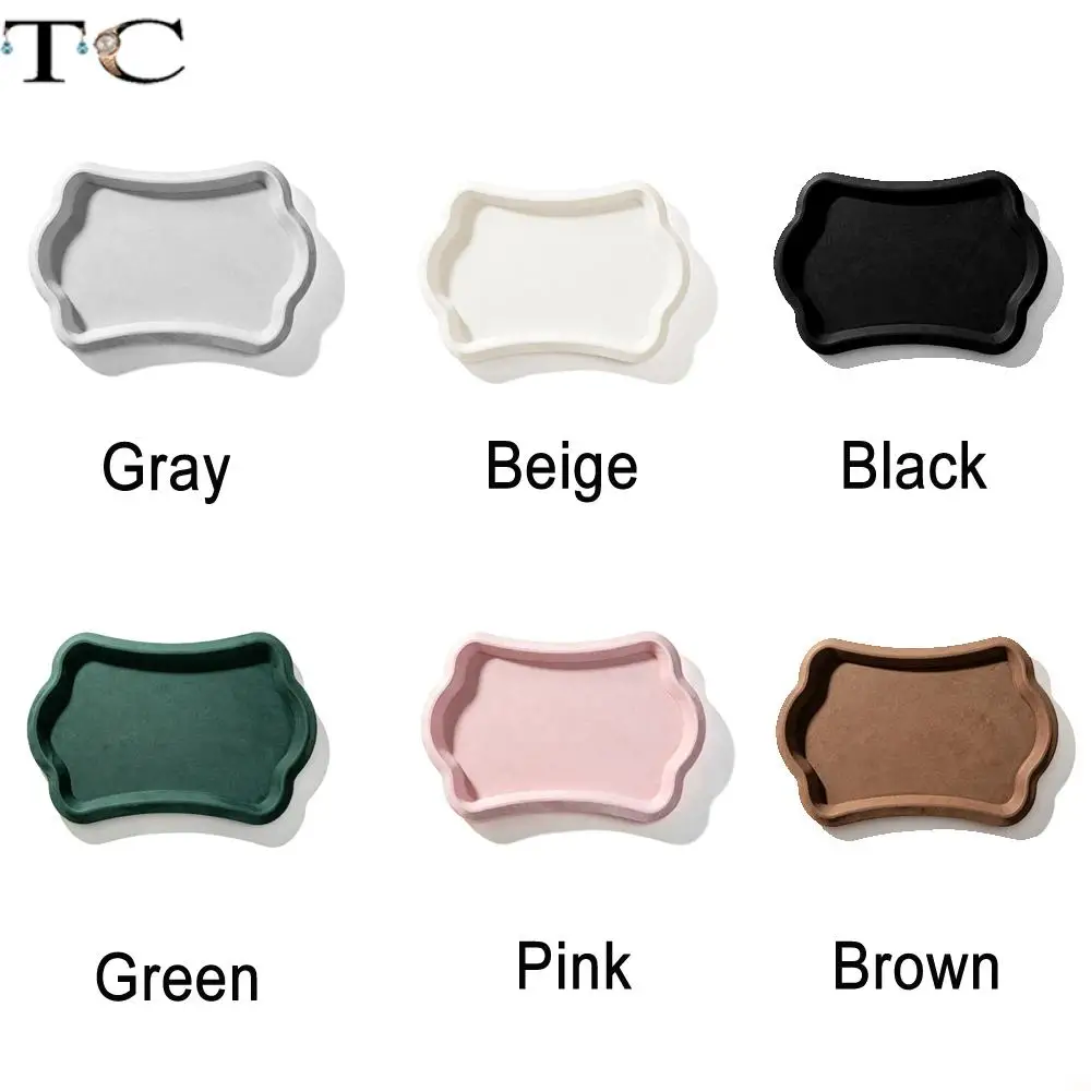New Large-Size Faux Leather Jewelry Display and Storage Tray for Bracelets Necklaces and Pendants Product Viewing Tray