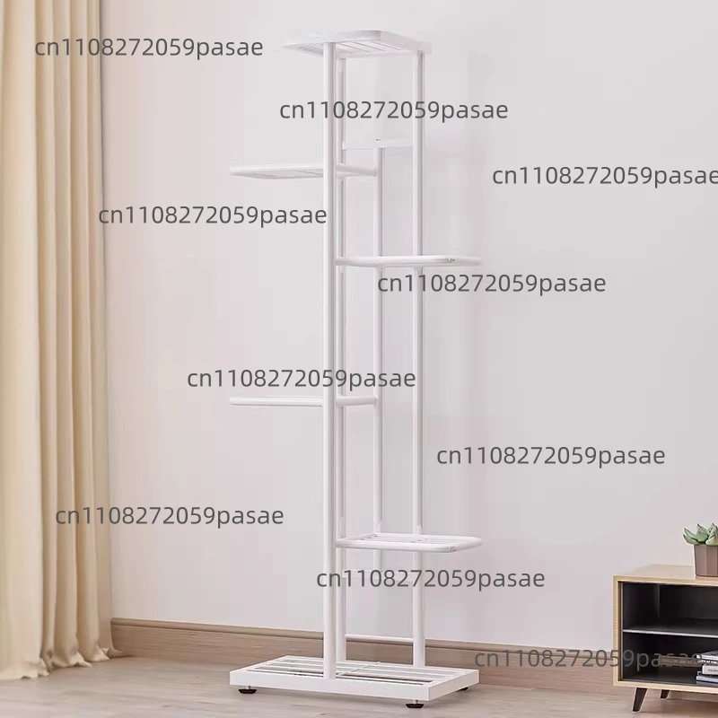 New Floor-Standing Multi-Tier Wrought Iron Plant Stand for the Living Room—Perfect for Indoor Pothos and Balcony Plants