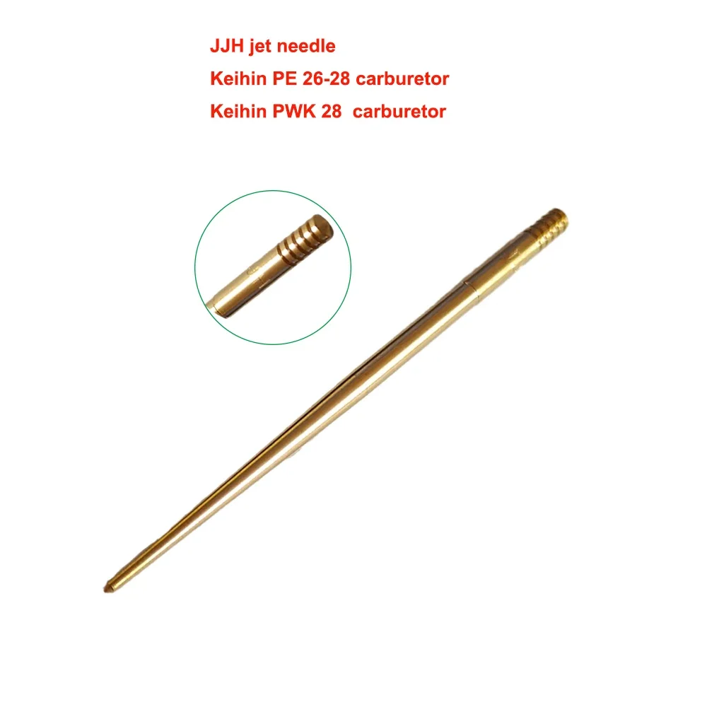 Agulha de óleo principal de carb modificada para motocicleta, para keihin pwk 28 PE26-28 carburador jjh jet agulha carurateur aiguille gicleur