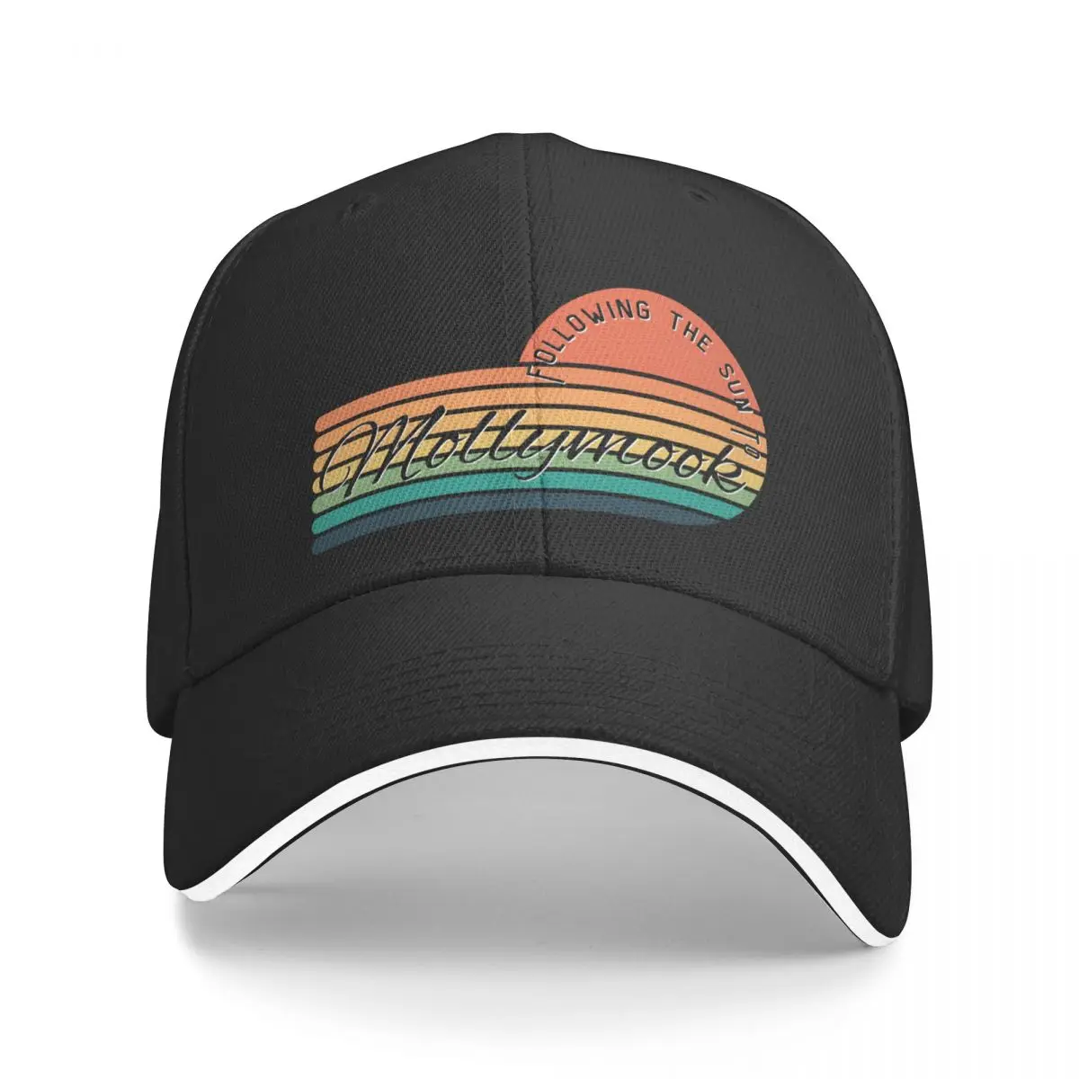 Following The Sun To Mollymook Retro Sunset Baseball Cap Dropshipping hiking hat custom Hat sun hat Men Hats Women's