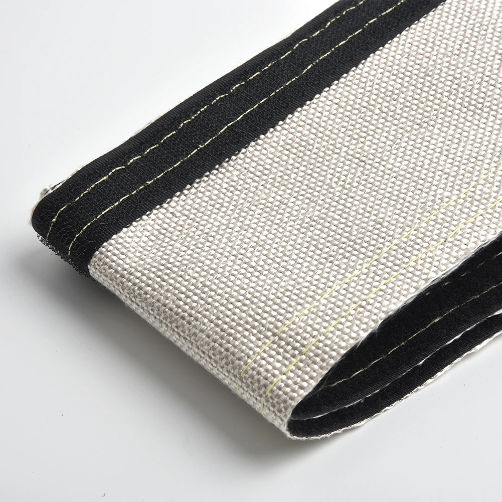 Accessories Hose Cover Wrap Convenient Sleeve Wire 1Pc High temperature Insulated Protect Black+Silver Accessories