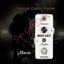 Rowin Super Star Noise Gate Killer Pedal Guitar Effects Noise Reduction Noisegate PedalBoard  Suppressor Electric Guitar Bass