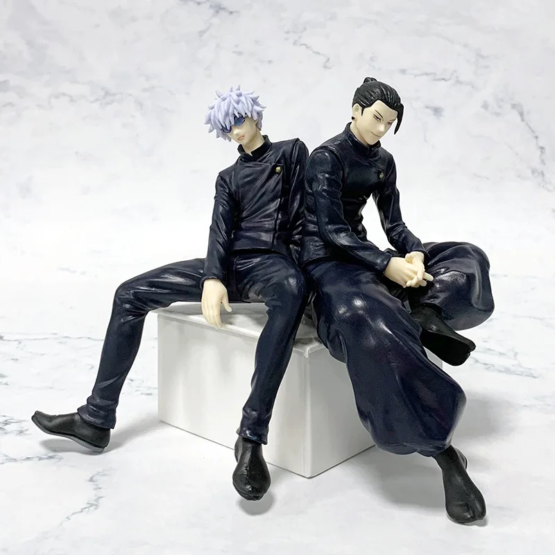 13.5cm Anime Jujutsu Kaisen Figurines Gojo Satoru Geto Suguru Miniatures Ornaments PVC Model Doll Toys Manga Figures Garage Kits