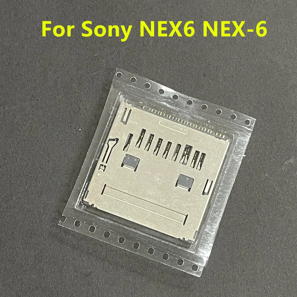 NEW For Sony NEX6 NEX-6 NEX 6 SD Memory Card Reader Connector Slot Holder Camera Replacement Repair Spare Part