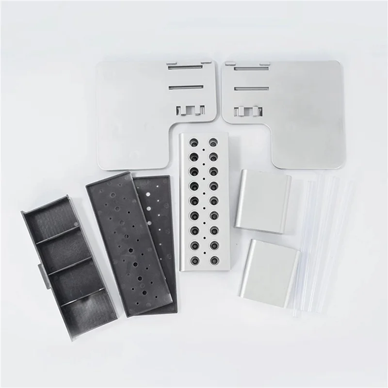 GTBL 2X Screwdriver Storage Rack Holder Multifunctional Organizer RC Repair Tools Kit Desktop Stand For Hex Screw Driver