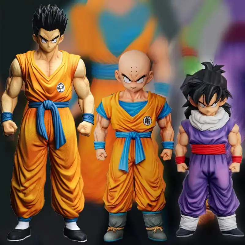 15CM Anime Dragon Ball Z Figure Son Gohan Krillin Yamcha Action Figures Pvc Statue Decoration Collection Ornament action figure