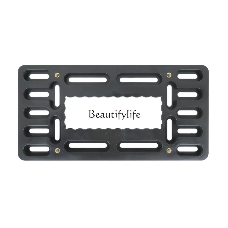 

*parts and accessoriesAmerican license plate frame hot-selling American license plate frame car plate plastic bottom support car