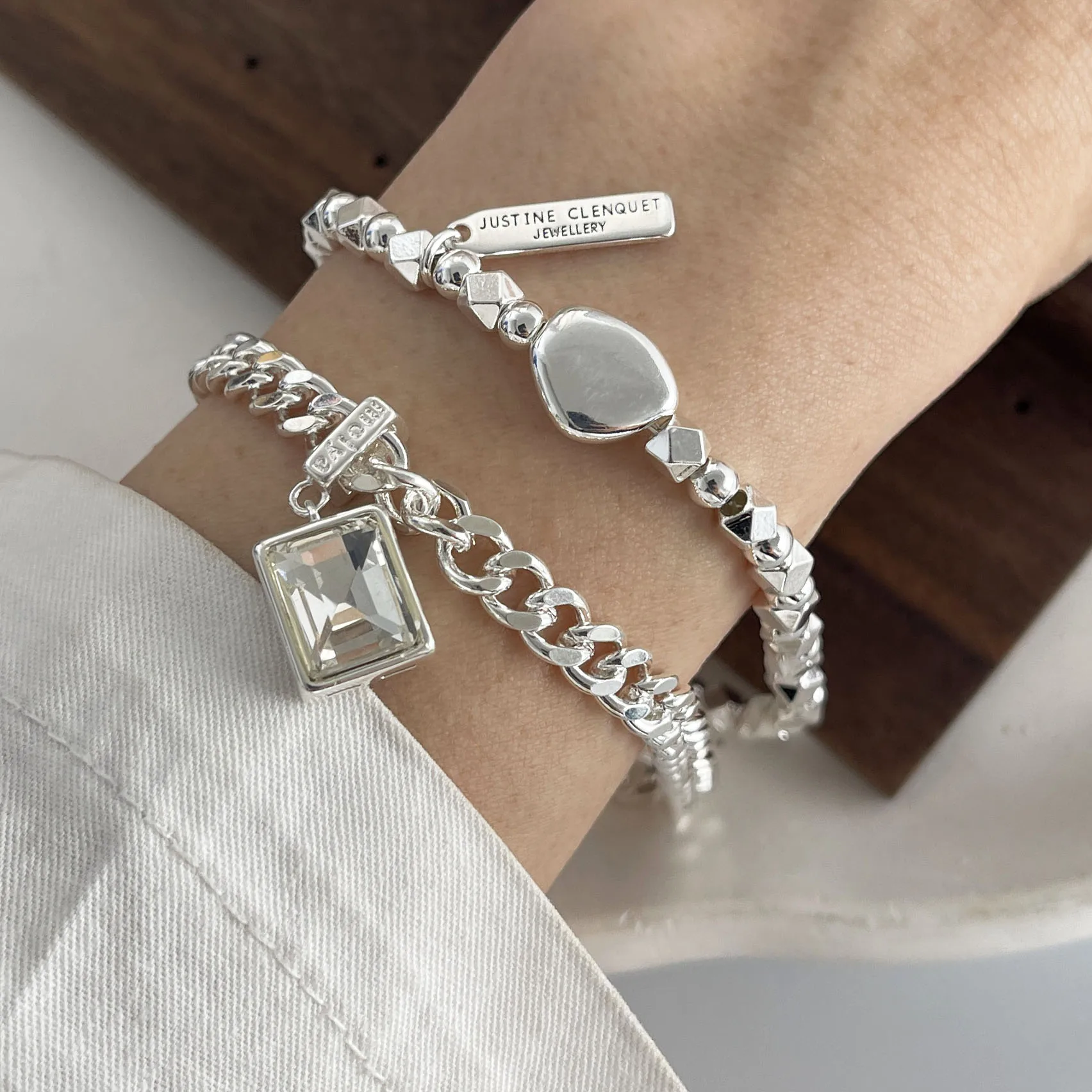 925 Sterling Silver Bracelets for Women Men String Accessories Trend Vintage CZ Stone Tassel Pendant Party Jewelry Gift