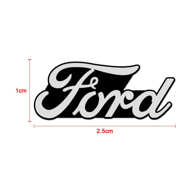 New Car Audio Decorate 3D Aluminum Badge Emblem Stickers For Ford Focus Mk2 Party Mk3 Ranger Mondeo Mk4 Fiest Car Accessories