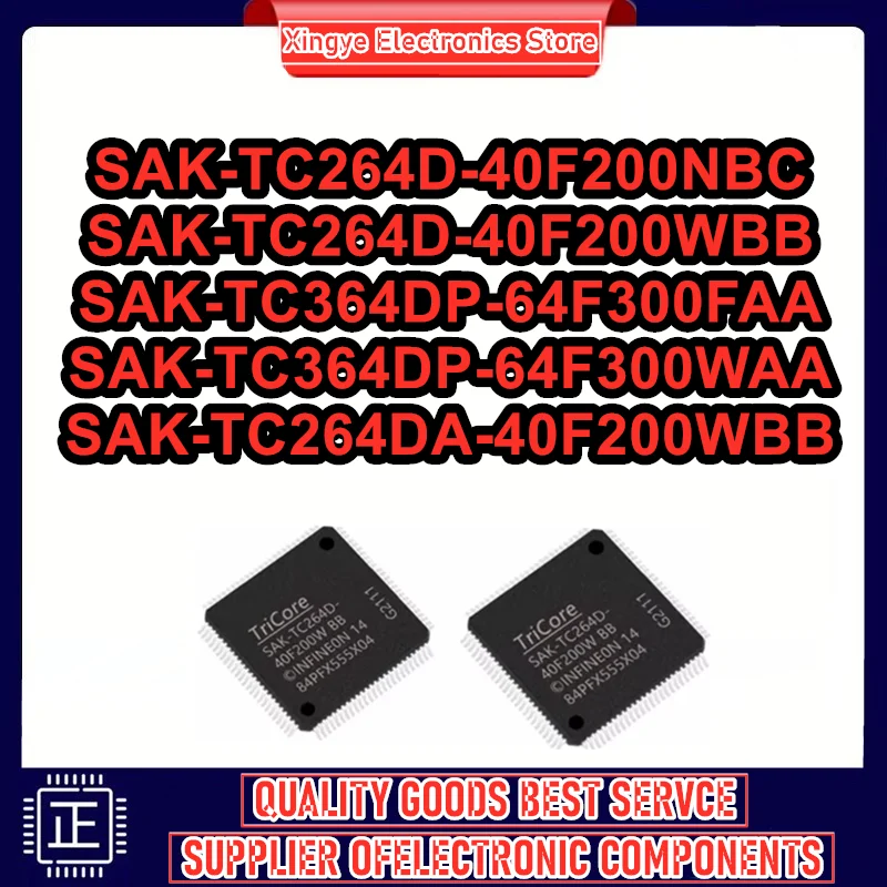 

SAK-TC264D-40F200N BC SAK-TC264D-40F200W BB SAK-TC364DP-64F300F AA SAK-TC364DP-64F300W AA SAK-TC264DA-40F200W BB QFP128 Микросхема