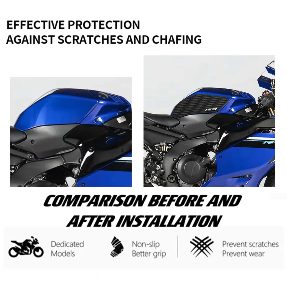 Waterproof Protective Sticker Motorcycle 3D Sticker Kit Motorcycle Sticker FOR YZF-R9 2025-