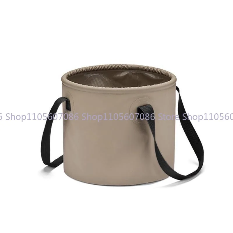 Outdoor Camping Folding Bucket Multifunctional Large-capacity Portable Fishing Bucket Storage Retractable Car Storage Bucket