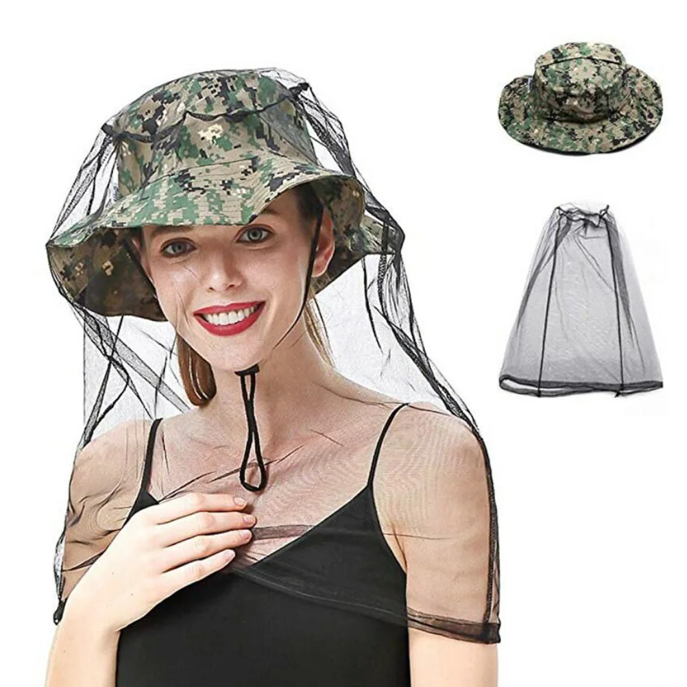 

Uv Protection Fishing Hat with Adjustable Face Neck Net Mosquito Insect Resistant Lightweight Quick Dry Sun Shade for Beekeeping