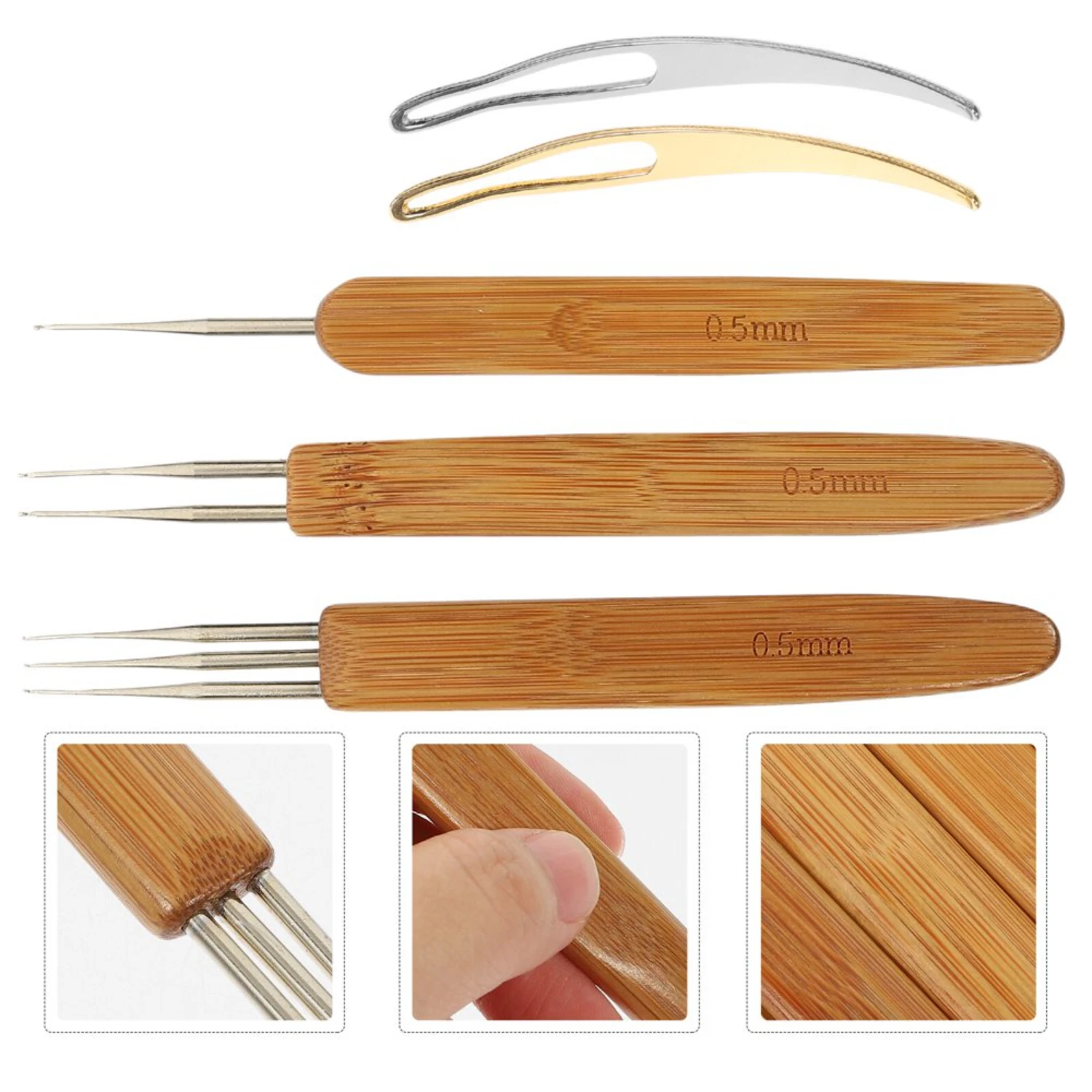 Dreadlocks Crochet Needle Set for Long Hair - Crocheting Hook Tools