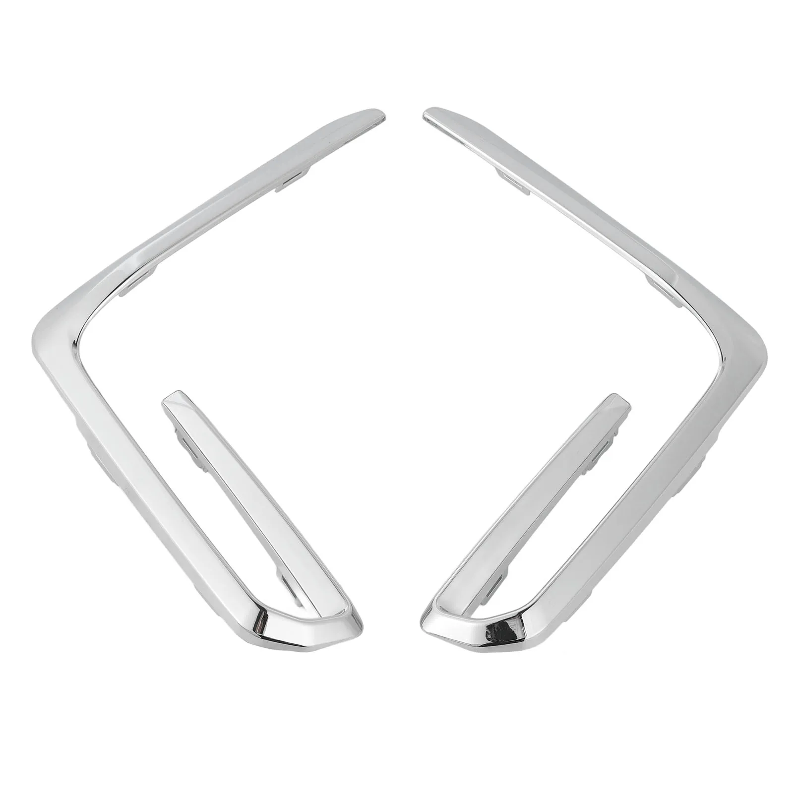 

1 Pair Front Bumper Fog Light Grille Trim Cover Molding - Electroplate for X5 G05 M50 Pre‑LCI 2019-2023