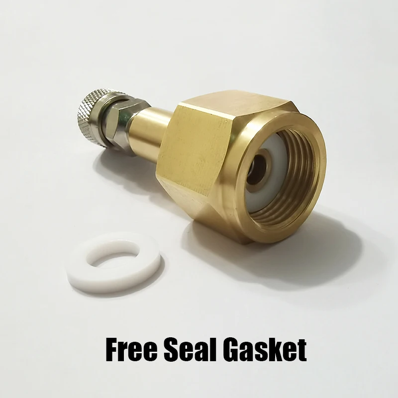 New Soda Maker Filling Station Cylinder Tank Bottle CO2 Refill Adapter Connector W21.8-14 or G3/4 or CGA320